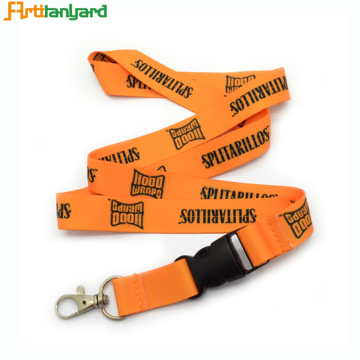High Quolity Smooth Lanyard with Colorful Logo