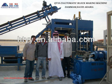 QT10-15(10-25)Concrete Block Making Machine