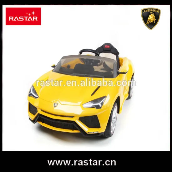 Rastar new products leather car seat remote control ride on car