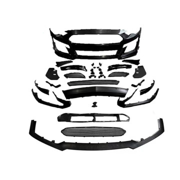 Vordere Stoßfängerbaugruppe mit Kühlergrill und Lip Kit für Ford Mustang zu GT500 2015-2017