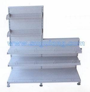 Small-Size Supermarket Metal Gondola Shelf&Rack/Front Cash-Table Shelf