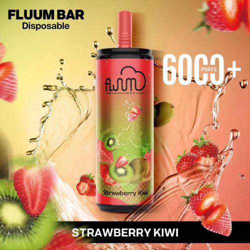 Barra de fluum vape descartável 6000 cola pode vape