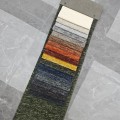 Tissu chenille de luxe moderne avec une finition texturée riche