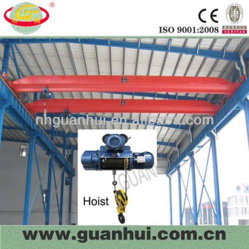 Electric Lifting Overhead Hoist I Beam Crane, High Quality Electric Lifting Overhead Hoist I