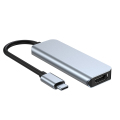 Cuatro en un adaptador de concentrador USB 2.0