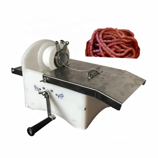 Desktop Kitchen Sausage Linker: Tying, Binding, and Knotting Machine for Hot Dogs
