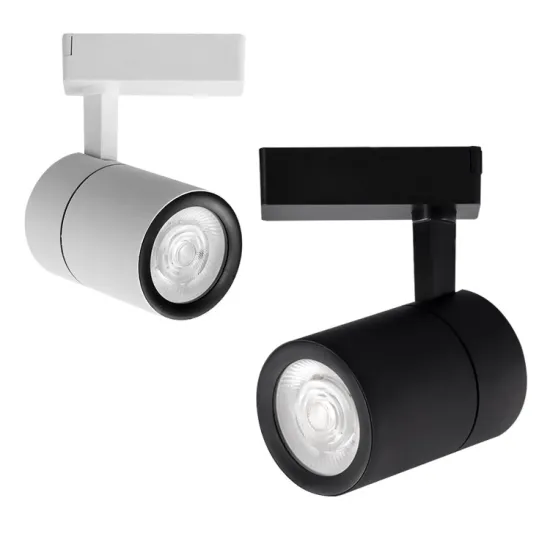 Magnetic Rail Spotlights: LED Track Light Fixtures for Studio and Indoor Use (20w-40w)