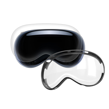 HD Clear Clear 3D Curving Anti-Scratch Attrezzatura per le cuffie per le cuscinetti TPU VR Protector per Apple Vision Pro