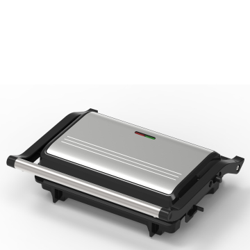 Maker da 500 W-toastie: grill elettrico a 2 slitti con piastre antiaderenti a riempimento profondo