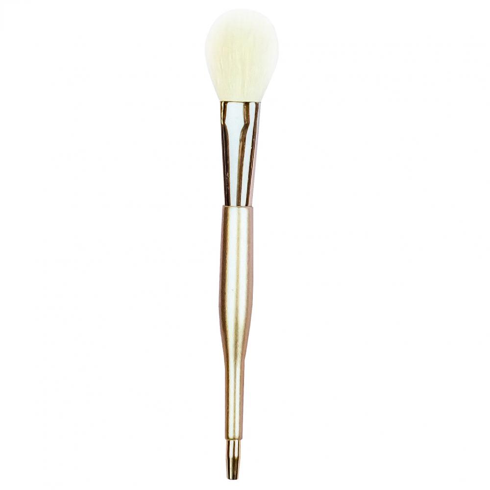 Sleek Gold Handle Blush Brush