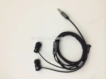 Metal EARPHONE, TPE CORD in ear earbuds,cheap earphone