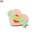 Personalisiertes Logo Soft Emaille Pin Design Ideen