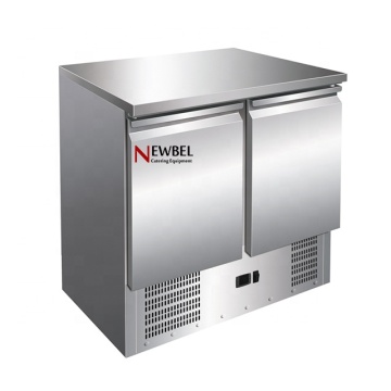 Newbel S901 Saladette Refrigeration Prep Tables - Salad Fridge Bar Equipment for Salad and Pizza Counter