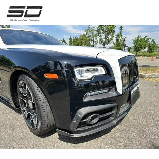 MSY Style Matte Carbon Fiber Bodykit Upgrade for Rolls Royce Wraith