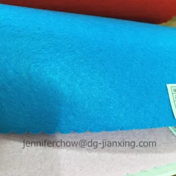 Colored 100% Polyester needle punched felt interlining for garment Trade Assurance supplier