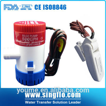 Electric 24v bilge pump/mini bilge pump/marine bilge pump