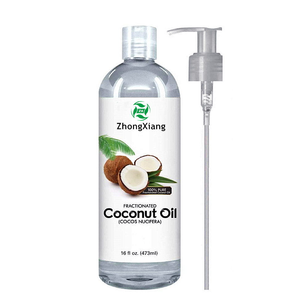 Fornecer óleo de coco fracionado de grau terapêutico virgem orgânico
