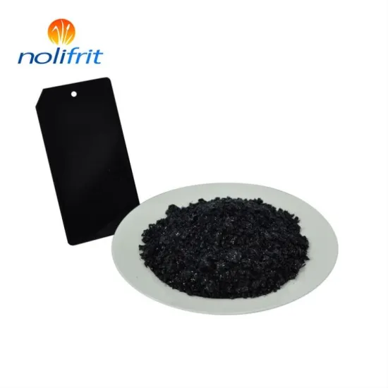 Easy Cleaning Acid Resistant One Coat Black Enamel Frit for Enamel BBQ Stove