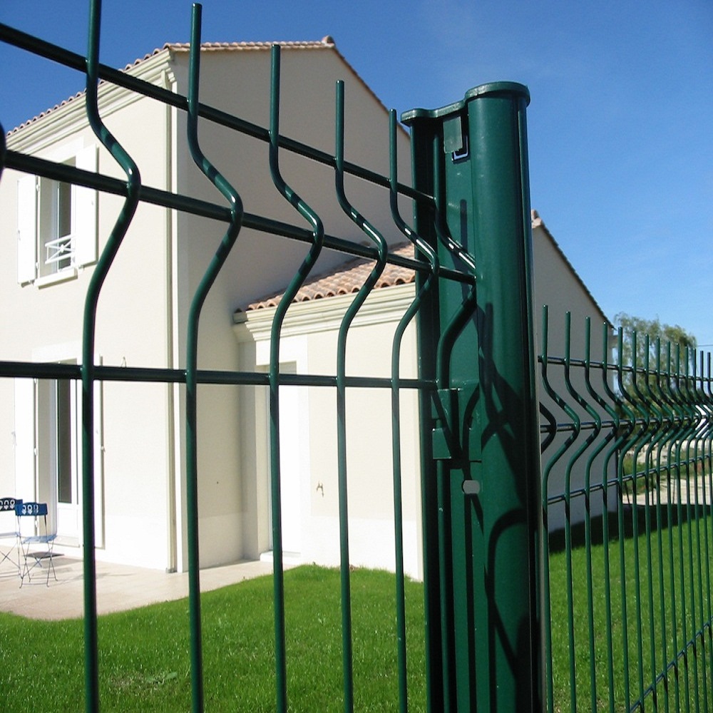 Cheap PVC coated welded wire mesh fence