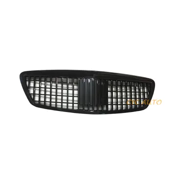 Maybach-Style Front Bumper Grille Upgrade for Mercedes-Benz S-Class W221 (2005-2008)