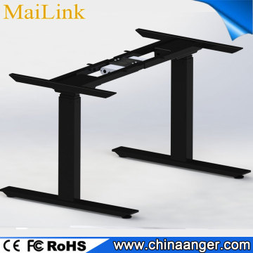 App control smart Electrical Adjustable Height Table Frame with two lifting columns
