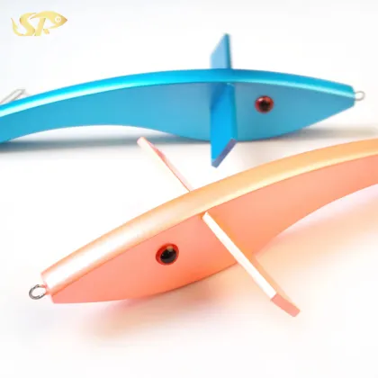 SUPERIORFISHING Wooden Teasers - Marlin Trolling Lure for Big Game Fishing