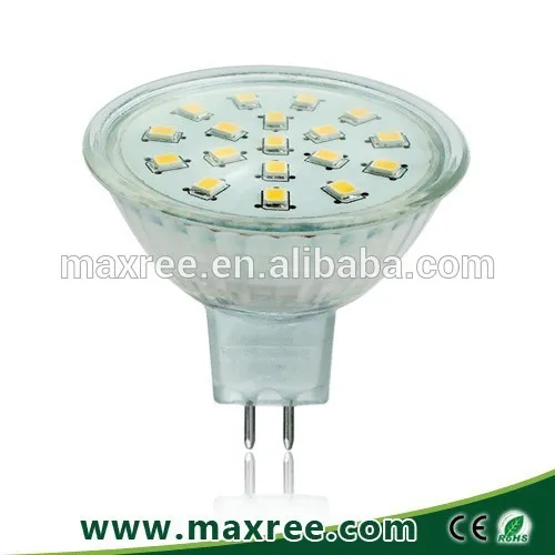 clear glass 12V 3000K SMD led spotlights MR16 led bulbs,12V MR16 cheap price