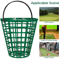 Cesta de aro para pelota de golf, cubo de almacenamiento, rango de práctica