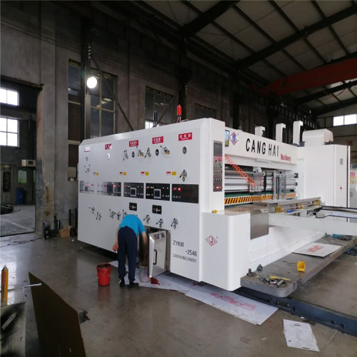CANGHAI flexo printing machine for carton box