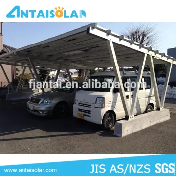 Solar Carport With Aluminum Frame