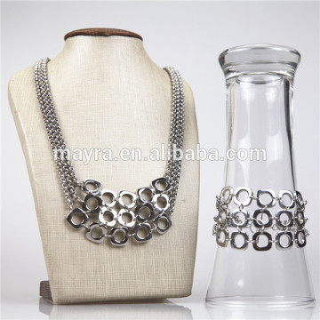 New fashion stainless steel necklace bracelet set