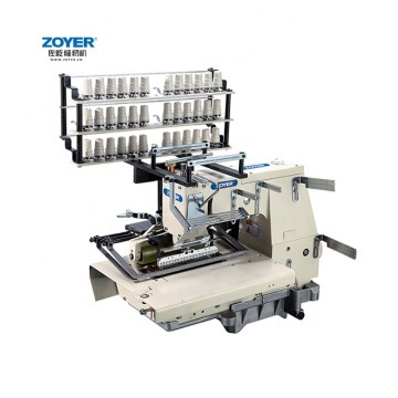 Zy 1433psm Zoyer Zoyer 33-Needle a doppia catena a doppia catena Smoking Cuci