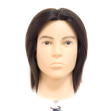 Wholesale price real human hair mannequin training head