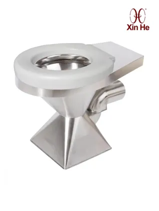Compact RV Toilet – Stainless Steel Camper Toilet