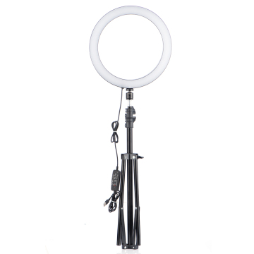 Fotoğraf ve selfie'ler için toptan mini 310mm dimmable LED halka ışığı