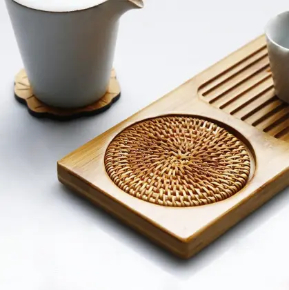 Bamboo Tea Tray Chinese Tea Serving Tray