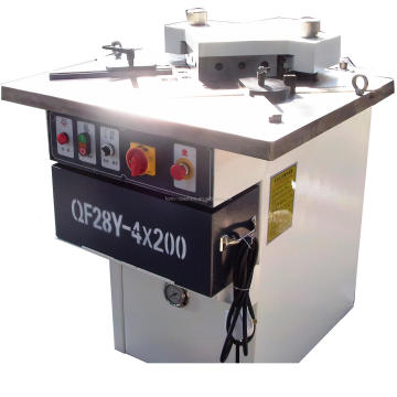 Hydraulische hoek Notcher &amp; Angle Notching Machine - Angle Cutting Machine