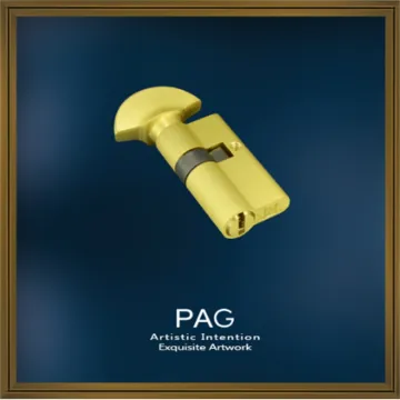 Brass Mortise Single Side Door Lock Key Cylinder