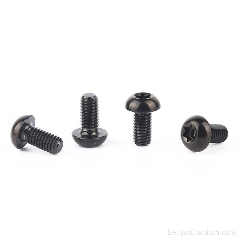 M5x10 Gr5 Ti-6Al-4V тытанавы шасцігранны разетка галавы балты