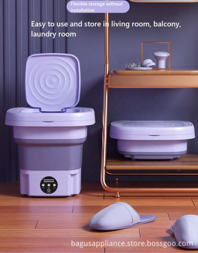 Factory Direct 8L Hands-Free Smart Mini Foldable Washing Machine: Affordable Laundry Solution