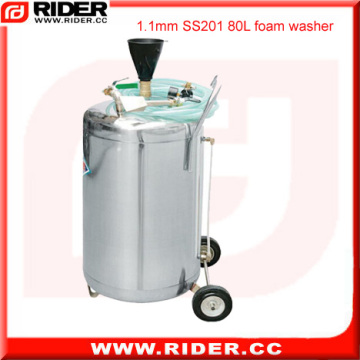 80L Stainless Steel Pneumatic Portable Foam Washing Machine