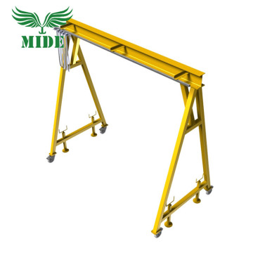 500kg Small Portable Gantry Crane With Hoist