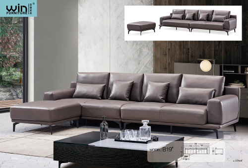 Sofa Sudut Ruang Tamu Gaya Amerika Mewah