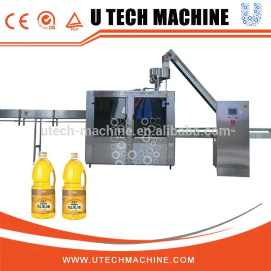 Multi-head Automatic edible oil filling machine and capping machine
