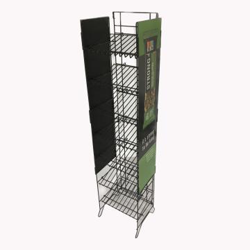 Supermarket Snack Metal Wire Shelf Display Rack