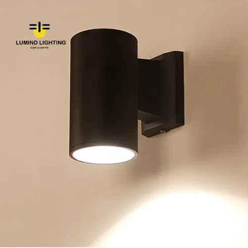 Lumind Outdoor Wall Lamps: Versatile Exterior Wall Spotlights for Doors - Up, Down, and Dual-Head COB Lighting Solutions