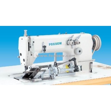 Machine se pliante à grande vitesse de point de chaîne de double aiguille