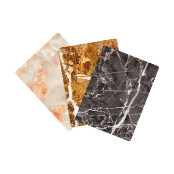 Elegant UV Marble Sheet Stain Guard Simple Care
