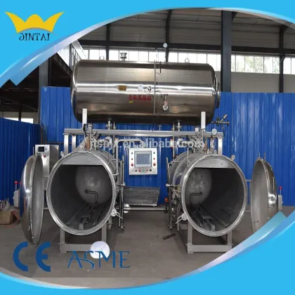 Autoclave Type Water Immersion Retort Autoclave