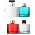 Bouteilles de diffuseur en roseau en verre de 100 ml avec capuchon en or